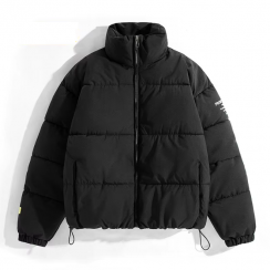 2 Pcs Mens Winter Thickened Warm Cotton Padded Padded Jacket