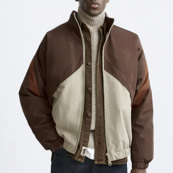 2 Pcs Winter Warmth Outdoor Puffer Jacket