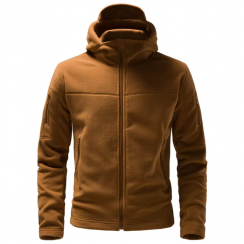 Mens Slim Fit Zipper Hooded Sweatshirt